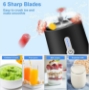 Picture of Portable Blender Smoothies Fruit Vegetable Juicer Machine USB Rechargeable Mixer