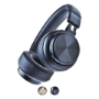 Picture of Bluetooth Wireless 5.0 USB Over Head Ear Stereo Headphone Noise Cancelling Headset Mic Gaming 5 Core Ratings (Black)