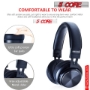 Picture of Bluetooth Wireless 5.0 USB Over Head Ear Stereo Headphone Noise Cancelling Headset Mic Gaming 5 Core Ratings (Black)