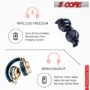Picture of Bluetooth Wireless 5.0 USB Over Head Ear Stereo Headphone Noise Cancelling Headset Mic Gaming 5 Core Ratings (Black)