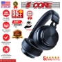 Picture of Bluetooth Wireless 5.0 USB Over Head Ear Stereo Headphone Noise Cancelling Headset Mic Gaming 5 Core Ratings (Black)