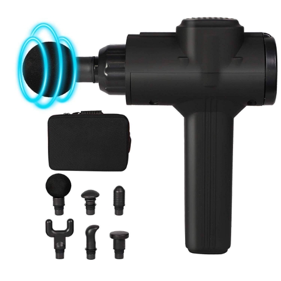 Picture of Bosonshop Percussion Massage Gun Deep Tissue Percussion Muscle Massager;  Black