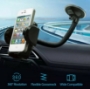 Picture of Flexible Arm Phone Mount Holder for Car Windshield and Dashboard Black