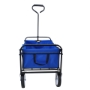 Picture of Folding Wagon Garden Shopping Beach Cart (blue)