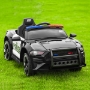 Picture of 12V Kids Ride On Car ,Police sports car,2.4GHZ Remote Control,LED Lights,Siren,Microphone,Black