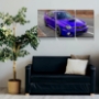 Picture of 3 Panels Customize Canvas Prints with Your Photo Canvas Wall Art- Personalized Canvas Picture, Customized To Any Style,Gifts for Family, Wedding, Friends, Home Decoration,Pet/Animal