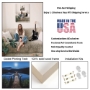 Picture of 3 Panels Customize Canvas Prints with Your Photo Canvas Wall Art- Personalized Canvas Picture, Customized To Any Style,Gifts for Family, Wedding, Friends, Home Decoration,Pet/Animal
