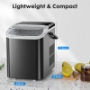 Picture of Small Portable Home Use Ice Maker,Black