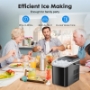 Picture of Small Portable Home Use Ice Maker,Black