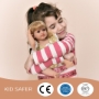 Picture of Realistic Reborn Baby Dolls,Handmade Real Life Baby Dolls Reborn Toddler with Soft Weighted Cloth Body Gift Toy for Age 3+