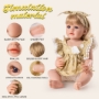 Picture of Realistic Reborn Baby Dolls,Handmade Real Life Baby Dolls Reborn Toddler with Soft Weighted Cloth Body Gift Toy for Age 3+