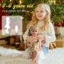Picture of Realistic Reborn Baby Dolls,Handmade Real Life Baby Dolls Reborn Toddler with Soft Weighted Cloth Body Gift Toy for Age 3+