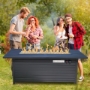 Picture of 56"Aluminum Linear Fire Table