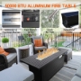 Picture of 56"Aluminum Linear Fire Table