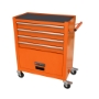 Picture of 4 DRAWERS MULTIFUNCTIONAL TOOL CART WITH WHEELS-ORANGE