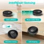 Picture of Robot Vacuum and Mop Combo, 4000pa Automatic Vacuum Cleaner Robot with Watertank and Dustbin, Self-Charging Smart Vacuum Robot Compatible with APP, Perfect for Pet Hair, Hard-Floor and Carpet