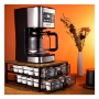 Picture of 2 -layer storage drawer frame, coffee bag collection rack, K cup storage frame 48 capacity storage box