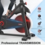 Picture of Indoor Cycling Exercise Bike Stationary, Home Gym Workout Fitness Bike with Comfortable Cusion, LCD Display and Hand Pulse