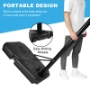 Picture of Portable Basketball Hoop Backboard System Stand Height Adjustable 6.6ft - 10ft with 44 Inch Backboard and Wheels for Adults Teens Outdoor Indoor Basketball Goal Game Play Set
