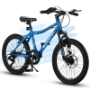 Picture of S20101 Ecarpat 20 Inch Kids Bike, Boys Girls Mountain Bike Ages 8-12, 7 Speed Teenager Children Kids' Bicycles, Front Suspension Disc U Brake, 14 Inch Height Steel Frame