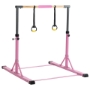 Picture of Gymnastic Bar Set Gymnastics Horizontal Bar Gymnastics Kip Bar for Kids Home Use Pink