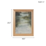 Picture of Abstract Landscape Framed Glass Wall Art
