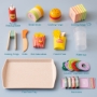 Picture of Wooden Slice & Stack Sandwich Counter with Deli Slicer,Kitchen Food Set For Toddlers And Kids Ages 3+