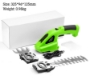 Picture of Cordless Grass Shear & Shrubbery Trimmer, 2 in 1 Handheld Hedge Trimmer, Including Charger and 7.2V Lithium-ion Battery