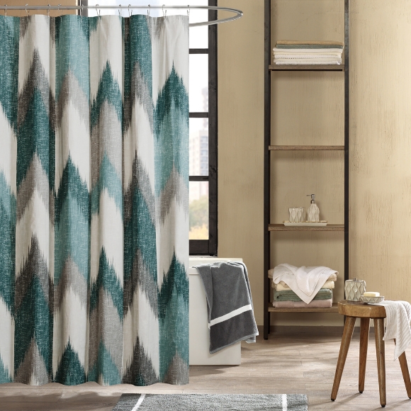 Picture of Cotton Printed Shower Curtain