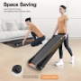 Picture of Under Desk Walking Pad, Treadmill 8% Incline 2.5HP 280LBS with Remote Control