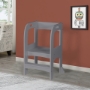 Picture of Child Standing Tower; Step Stools for Kids; Toddler Step Stool for Kitchen Counter; Gray