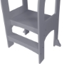 Picture of Child Standing Tower; Step Stools for Kids; Toddler Step Stool for Kitchen Counter; Gray