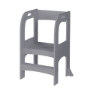 Picture of Child Standing Tower; Step Stools for Kids; Toddler Step Stool for Kitchen Counter; Gray