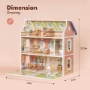 Picture of Classic Vintage Wooden Dollhouse for boys and girls, Great Gift for Kids