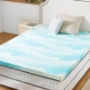 Picture of Memory Foam Cooling Gel Swirl Infused Bed Topper for Back Pain,2 Inches,King