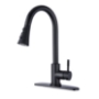 Picture of Pull Down Kitchen Faucet with Sprayer Stainless Steel Matte Black