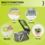 Picture of Miibox Vegetable Chopper with Container 22-in-1 Veggie Choppers and Dicers Food Chopper Cutter for Onion Tomato Multi Kitchen Tool with Lemon Squeezer -13 Blades