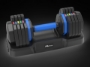 Picture of Adjustable Dumbbell - 55lb Single Dumbbell with Anti-Slip Handle, Fast Adjust Weight by Turning Handle with Tray, Exercise Fitness Dumbbell Suitable for Full Body Workout
