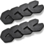 Picture of Adjustable Dumbbell - 55lb Single Dumbbell with Anti-Slip Handle, Fast Adjust Weight by Turning Handle with Tray, Exercise Fitness Dumbbell Suitable for Full Body Workout